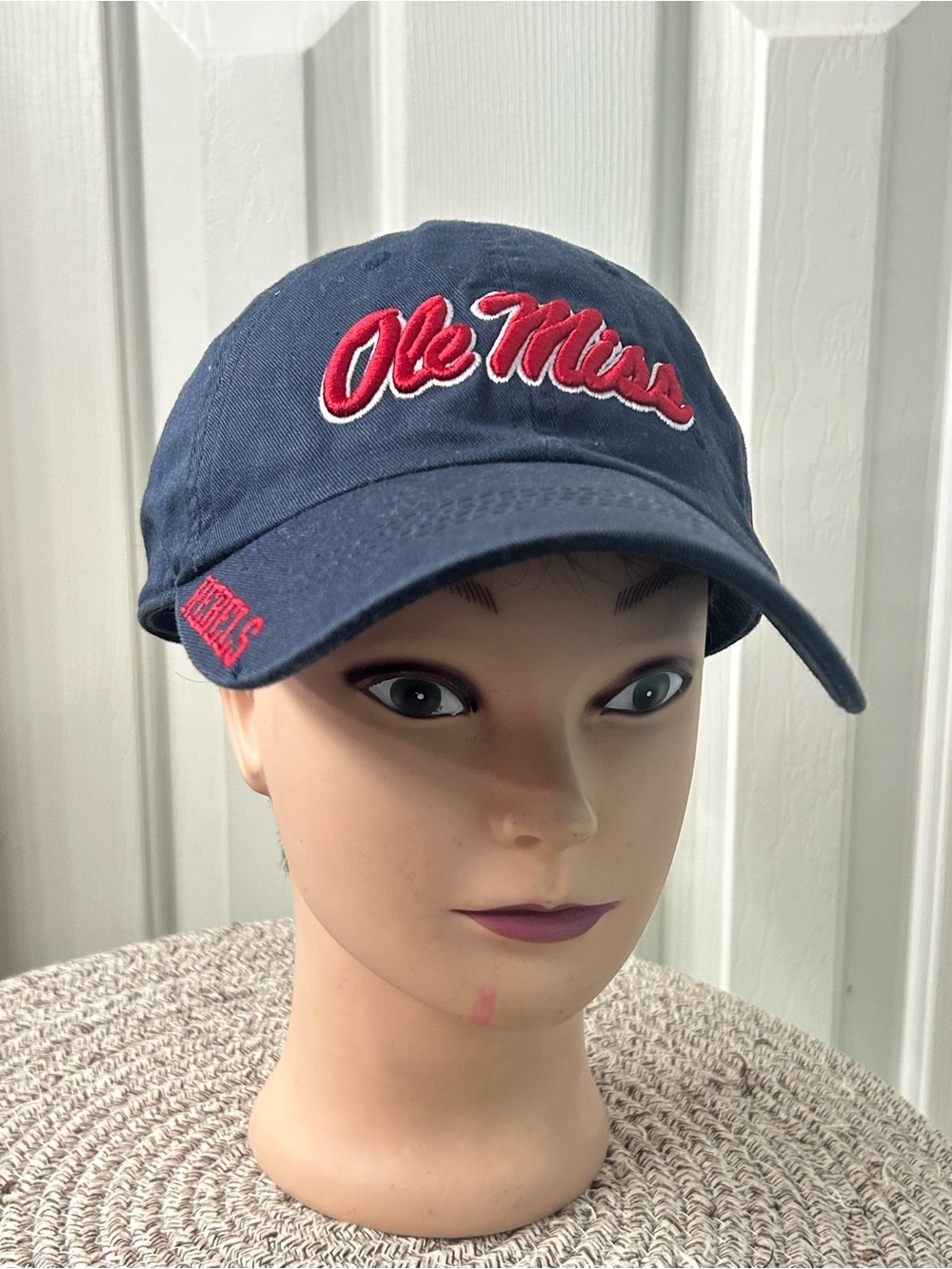 NCAA Ole Miss Rebels Russell Athletic Embroidered Adjustable Hat Cap